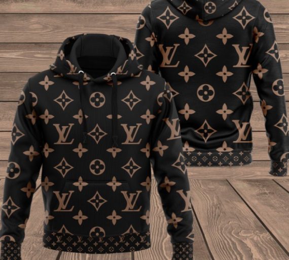 Gift For Louis Vuitton Lover LV Brown White Louis Vuitton Hoodie Or ...