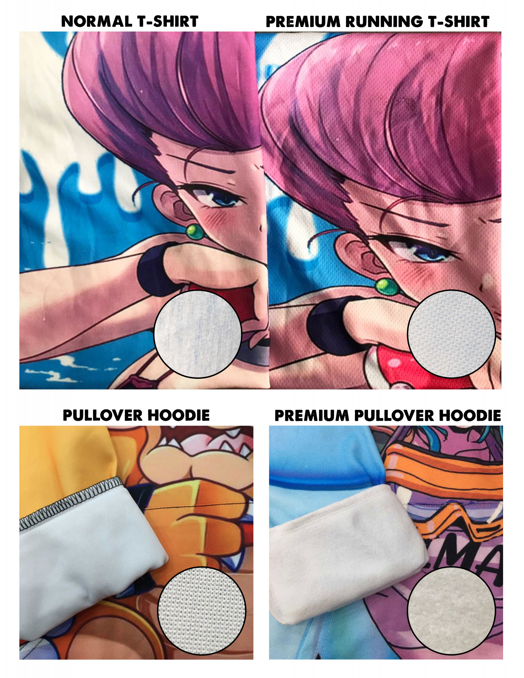 Custom Color Team Purple Anime Gift Naruto Tsunade Kawaii Hoodie ...