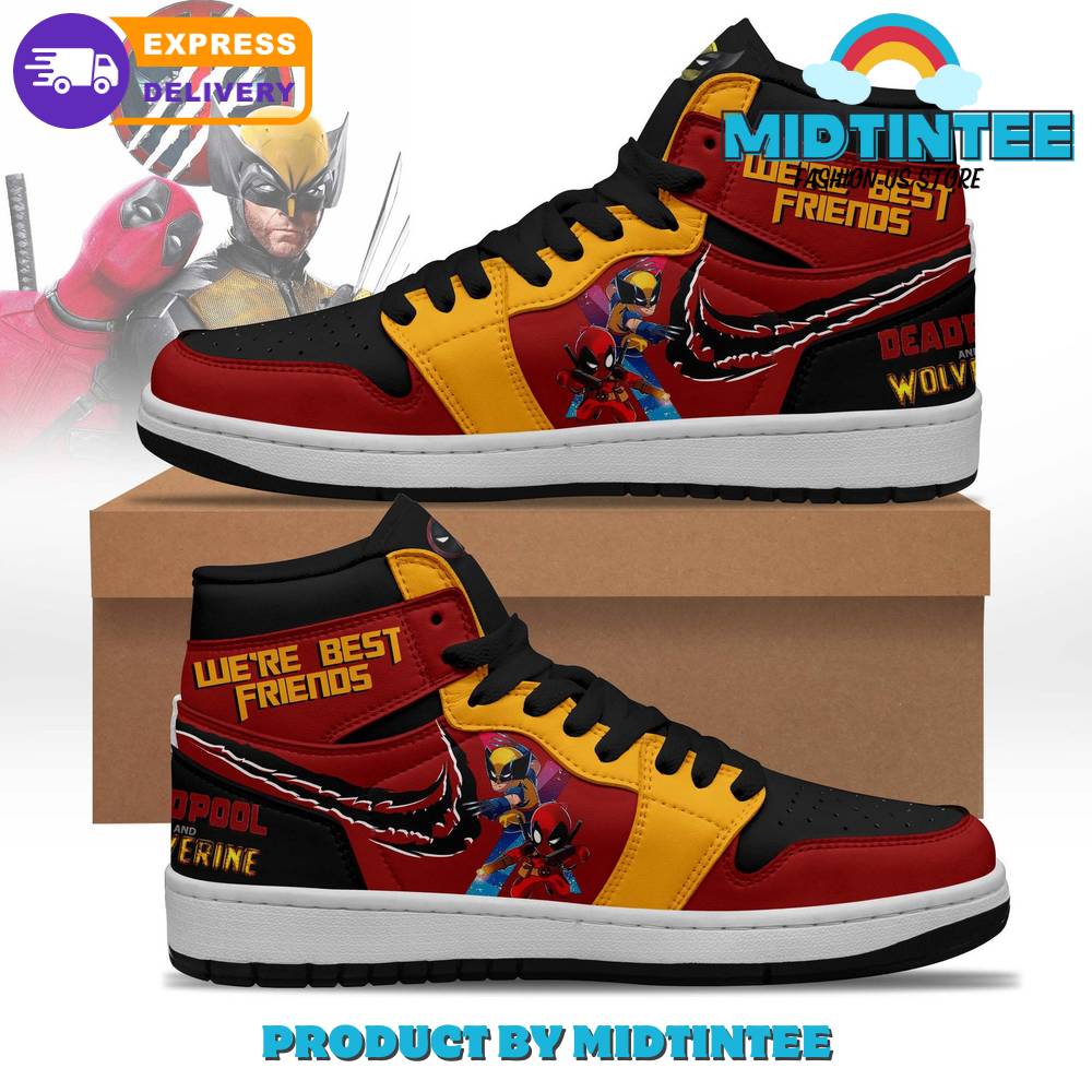 Deadpool And Wolverine Were Best Friend Xtra Sneaker Boot HG Fashion ...