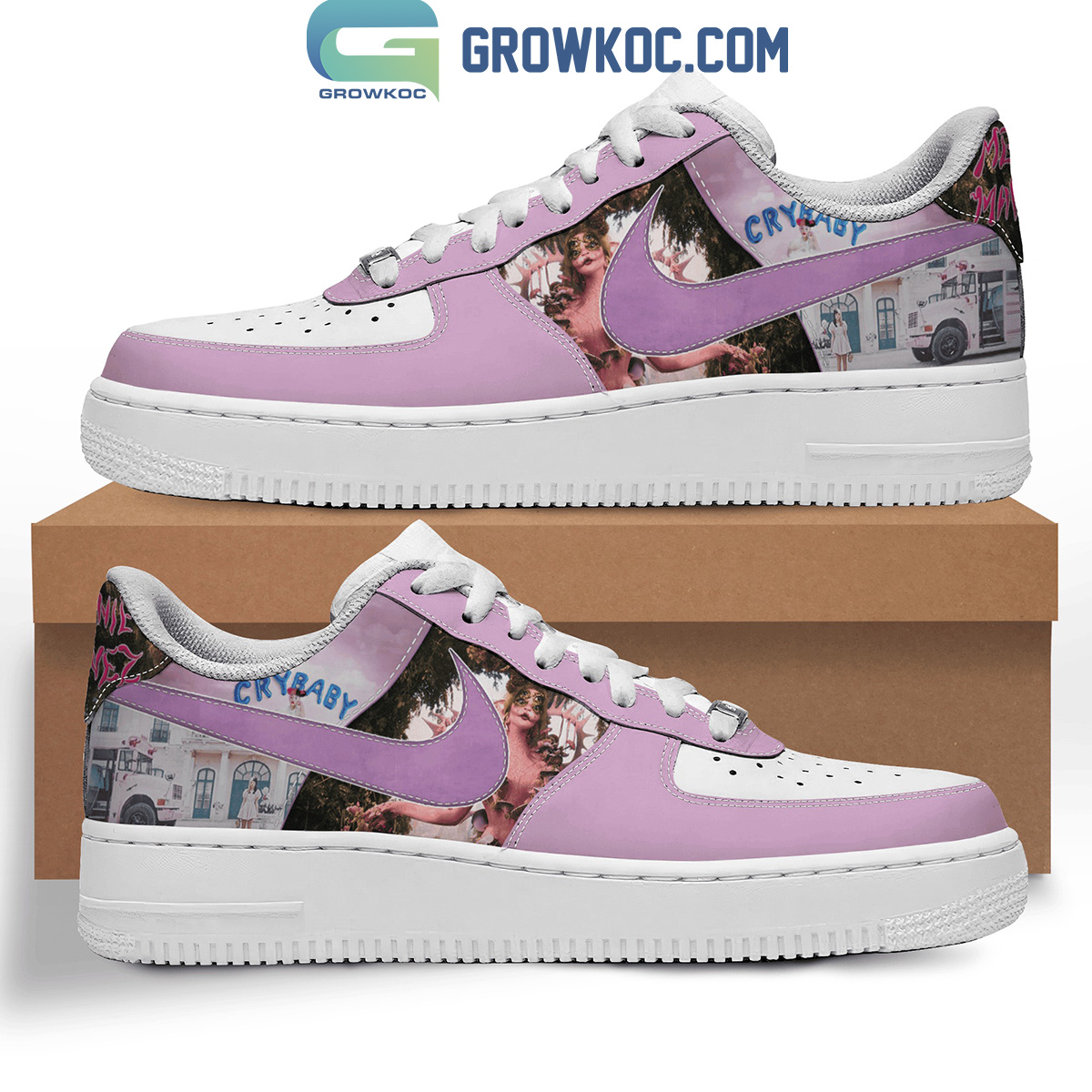 Melanie Martinez Cry Baby Cry  NK1 AIRF1 Shoes HG Men Woman Fashion Shoes For Men Woman Sneaker Shoes Sneaker Shoes - Minisgiftshop