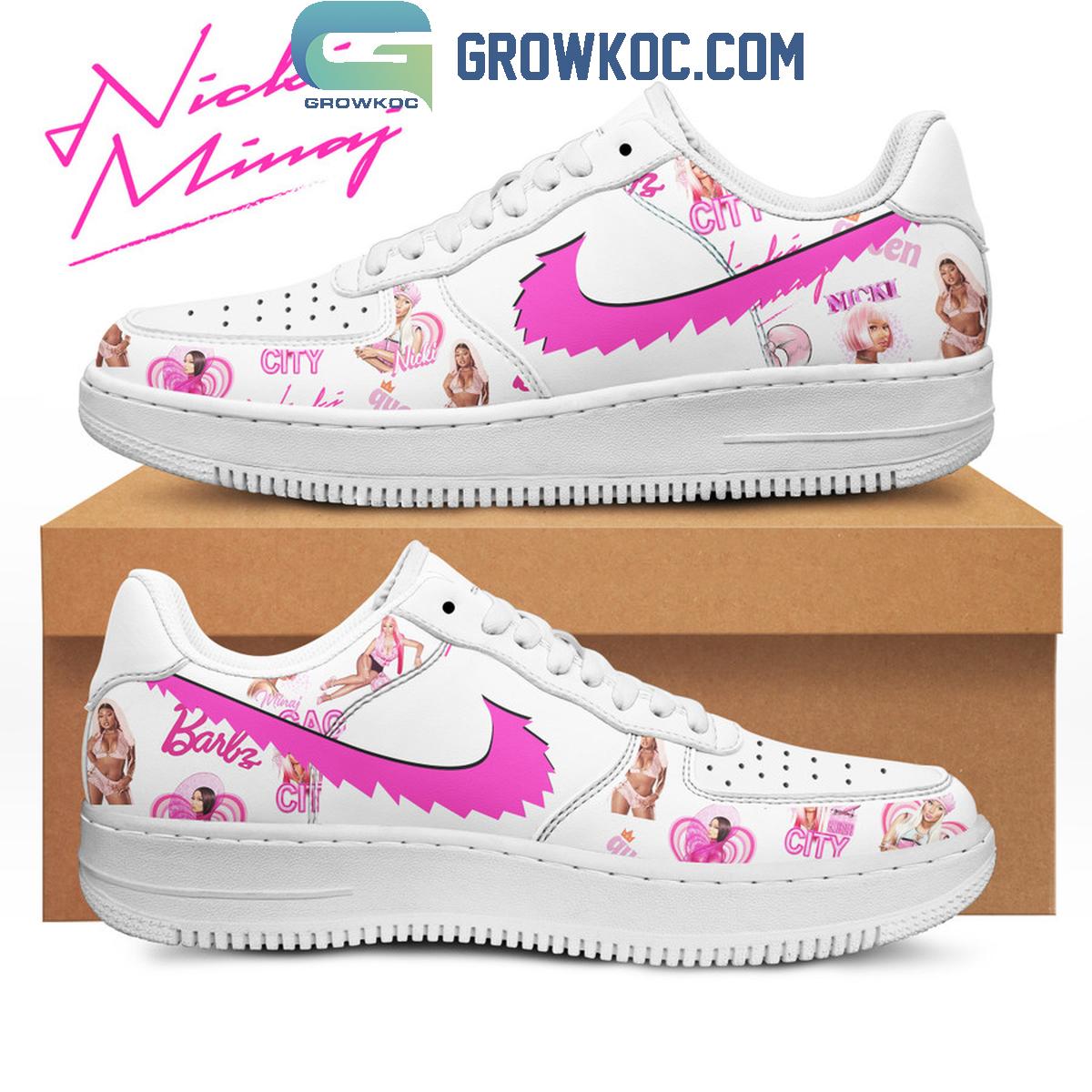 Nicki Minaj Pink Friday White Design  NK1 AIRF1 Shoes HG Men Woman Fashion Shoes For Men Woman Sneaker Shoes Sneaker Shoes - Minisgiftshop