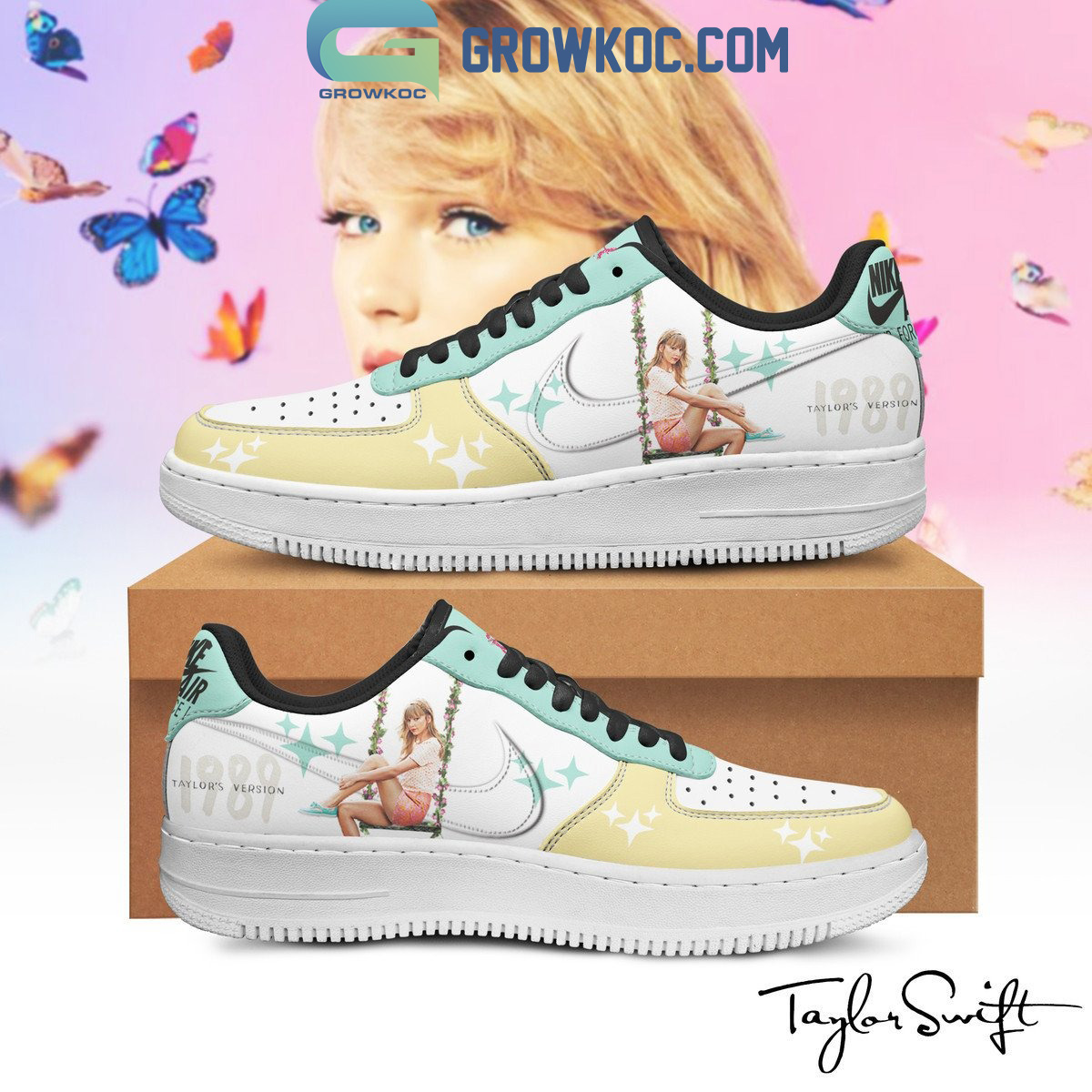 Taylor Swift 1989 Album All You Had To Do Was Stay  NK1 AIRF1 Shoes HG Men Woman Fashion Shoes For Men Woman Sneaker Shoes Sneaker Shoes - Minisgiftshop