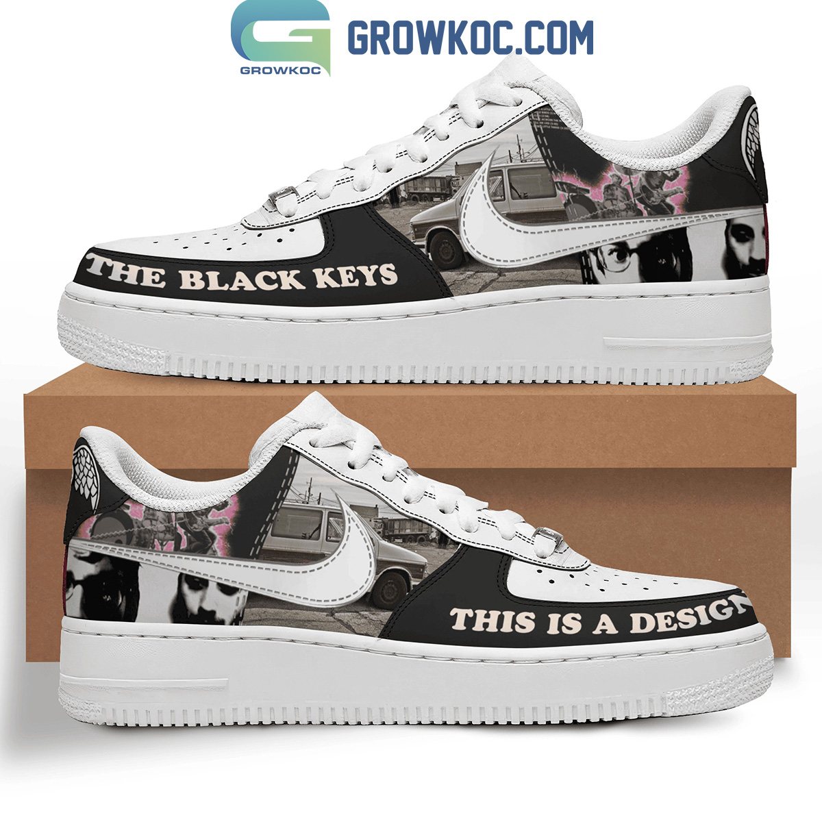 The Black Keys This Is A Design By The Black Keys Fan  NK1 AIRF1 Shoes HG Men Woman Fashion Shoes For Men Woman Sneaker Shoes Sneaker Shoes - Minisgiftshop