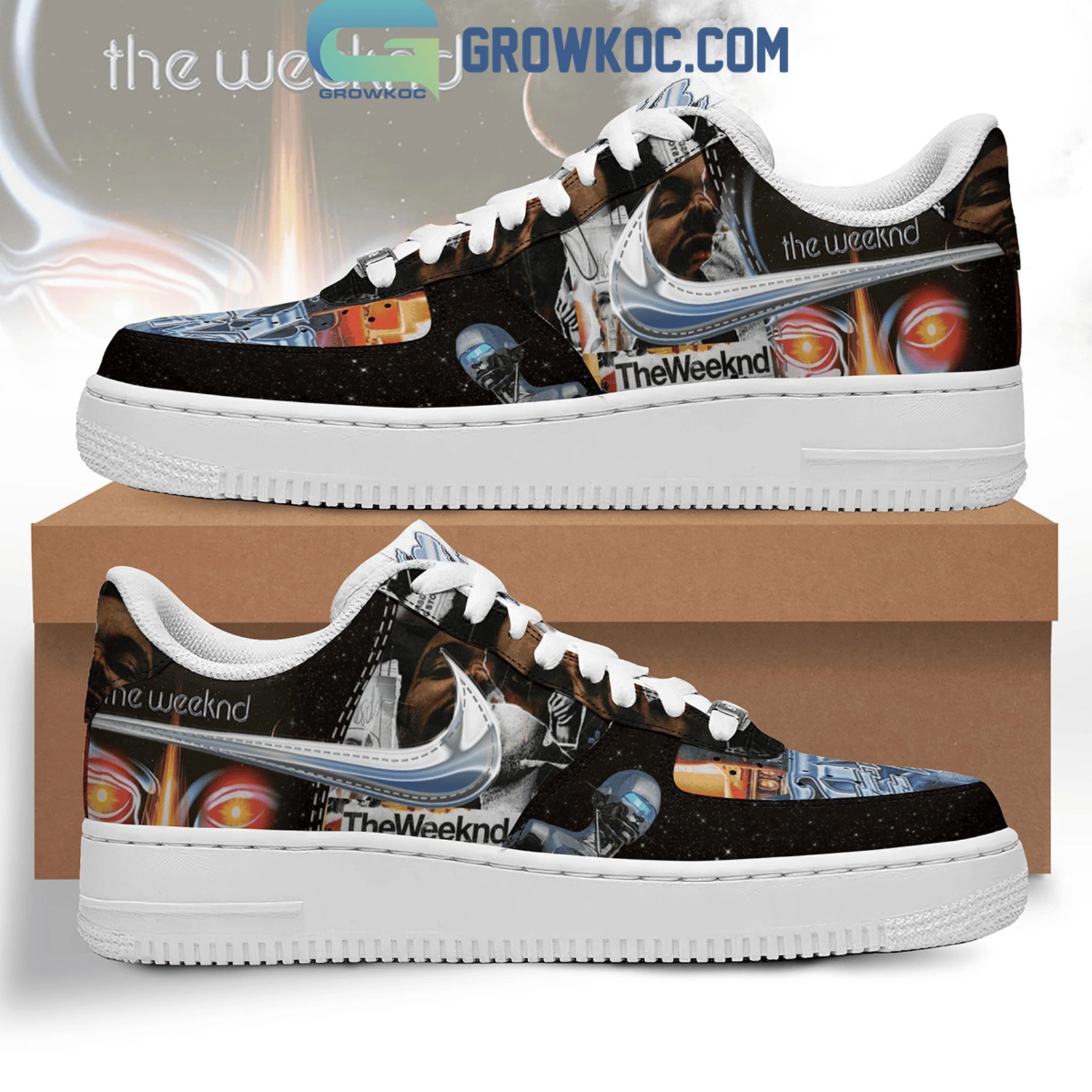 The Weeknd Starboy Save Your Tears  NK1 AIRF1 Shoes HG Men Woman Fashion Shoes For Men Woman Sneaker Shoes Sneaker Shoes - Minisgiftshop