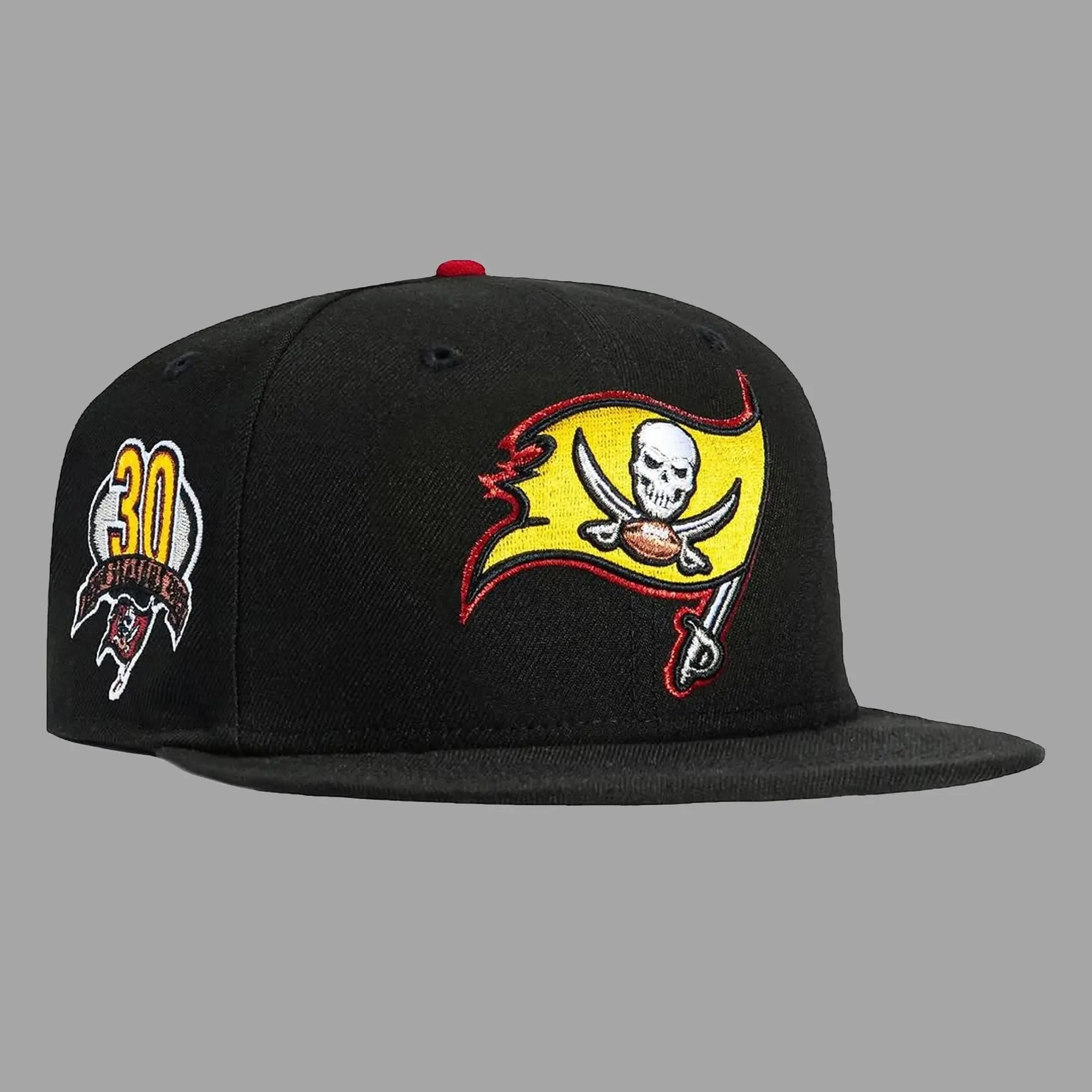 2025 Tampa Bay Buccaneers 30th Anniversary Hat HFN Embroidered Snapback Cap