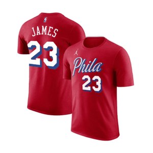 LeBron James Merch Philadelphia 76ers Red T-Shirt LeBron James Fans Gift For Bestie – T-Shirt – Mens T-Shirt Hoodie Sweatshirt HG