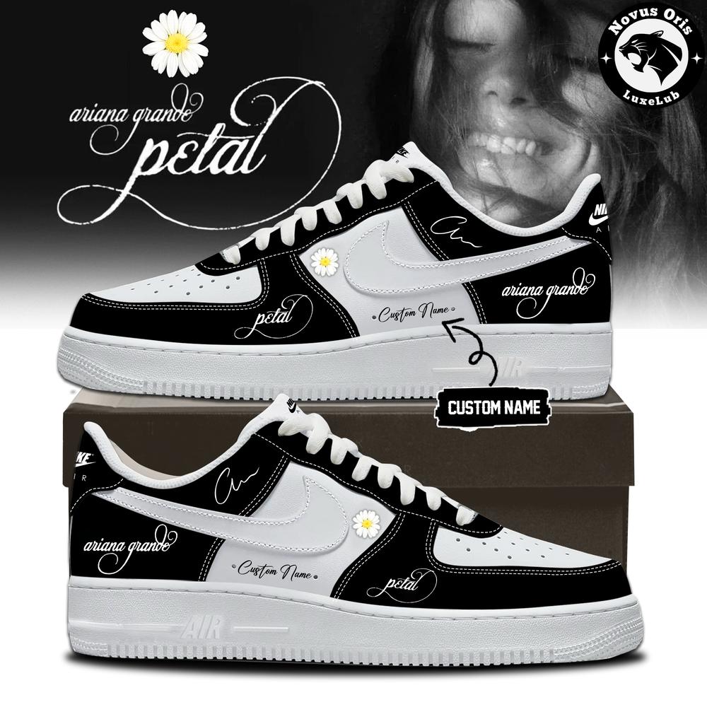Ariana Grande Petal Custom Name  NK1 AIRF1 Shoes HG Men Woman Fashion Shoes For Men Woman Sneaker Shoes HG