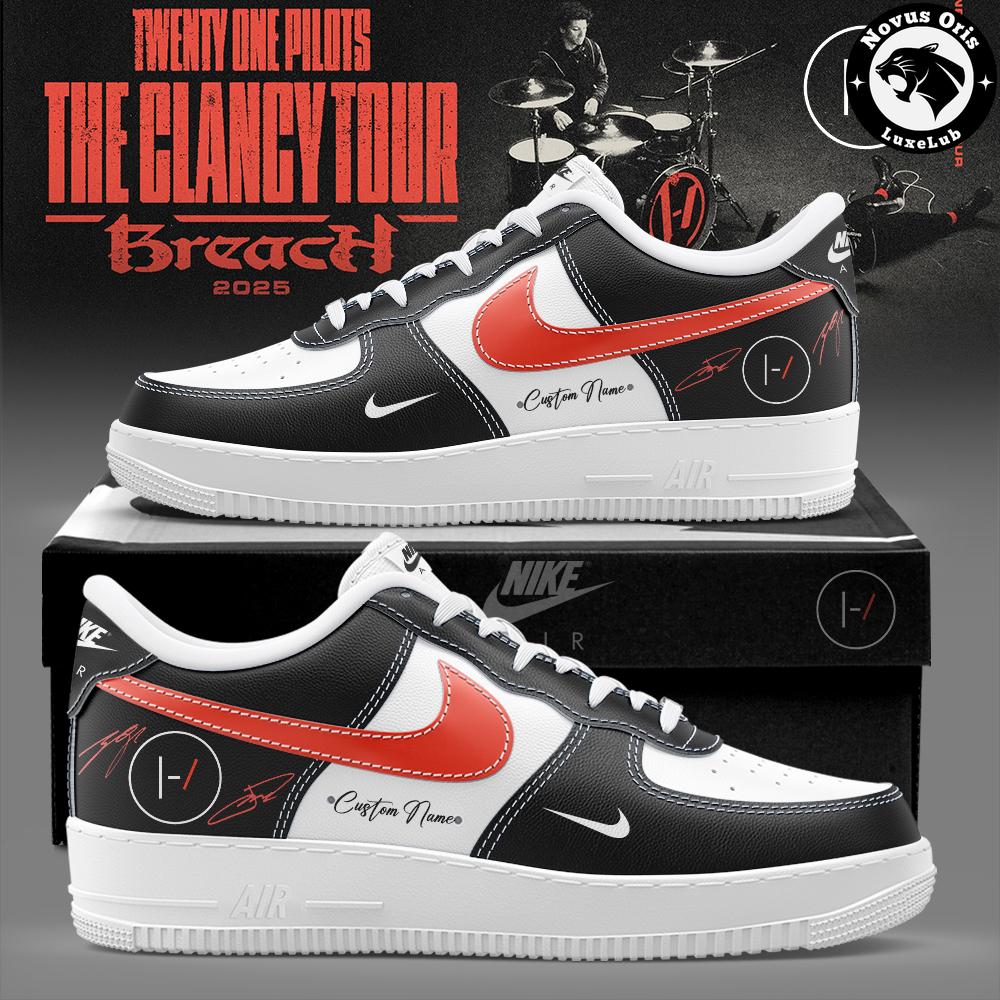 Twenty One Pilots The Clancy Tour Breach  NK1 AIRF1 Shoes HG Men Woman Fashion Shoes For Men Woman Sneaker Shoes HG